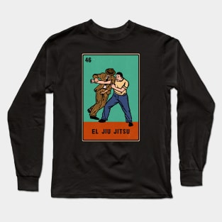 Vintage Jiu Jitsu Loteria Long Sleeve T-Shirt